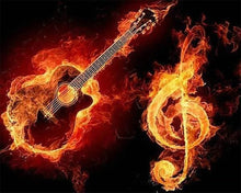 Carica l'immagine nel visualizzatore di Gallery, Diamond Painting - Musica Di Fuoco