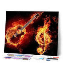 Carica l'immagine nel visualizzatore di Gallery, Diamond Painting - Musica Di Fuoco