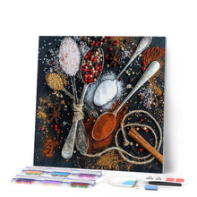 Carica l'immagine nel visualizzatore di Gallery, Diamond Painting - Spezie E Cucchiai