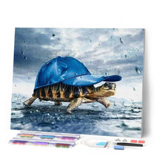 Carica l'immagine nel visualizzatore di Gallery, Diamond Painting - Tartaruga E Berretto