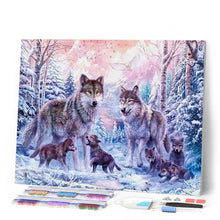 Carica l'immagine nel visualizzatore di Gallery, Diamond Painting - Lupi