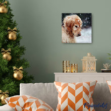 Carica l'immagine nel visualizzatore di Gallery, Diamond Painting - Cane Nella Neve