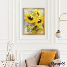 Carica l'immagine nel visualizzatore di Gallery, Diamond Painting - Piccoli Girasoli