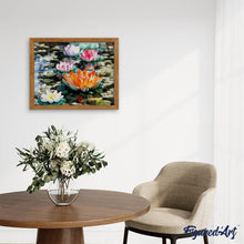 Carica l'immagine nel visualizzatore di Gallery, Diamond Painting - Ninfee A Colori