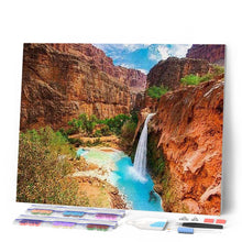 Carica l'immagine nel visualizzatore di Gallery, Diamond Painting - Cascata Nel Deserto