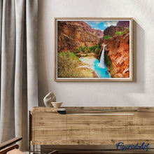 Carica l'immagine nel visualizzatore di Gallery, Diamond Painting - Cascata Nel Deserto