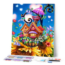Carica l'immagine nel visualizzatore di Gallery, Diamond Painting - Castello Sui Girasoli