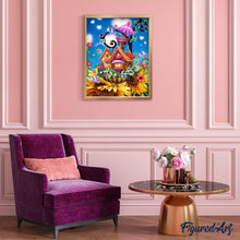 Carica l'immagine nel visualizzatore di Gallery, Diamond Painting - Castello Sui Girasoli