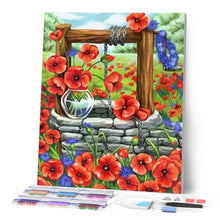 Carica l'immagine nel visualizzatore di Gallery, Diamond Painting - Papaveri