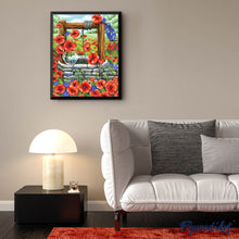 Carica l'immagine nel visualizzatore di Gallery, Diamond Painting - Papaveri