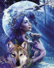 Carica l'immagine nel visualizzatore di Gallery, Diamond Painting - Regina Degli Animali