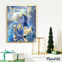 Carica l'immagine nel visualizzatore di Gallery, Diamond Painting - Principessa Degli Animali