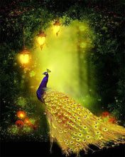 Carica l'immagine nel visualizzatore di Gallery, Diamond Painting - Pavone E Luce