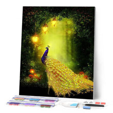 Carica l'immagine nel visualizzatore di Gallery, Diamond Painting - Pavone E Luce