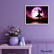 Carica l'immagine nel visualizzatore di Gallery, Diamond Painting - Fata E Luna Piena