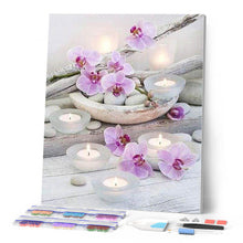 Carica l'immagine nel visualizzatore di Gallery, Diamond Painting - Fiori E Candele