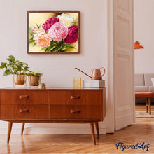 Carica l'immagine nel visualizzatore di Gallery, Diamond Painting - Sfumature Di Fiori Di Rosa