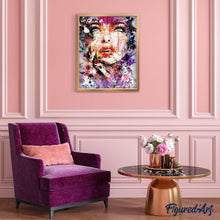 Carica l'immagine nel visualizzatore di Gallery, Diamond Painting - Volto Femminile