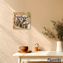 Carica l'immagine nel visualizzatore di Gallery, Diamond Painting - Piccole Scimmie
