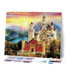 Carica l'immagine nel visualizzatore di Gallery, Diamond Painting - Castello In Montagna