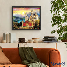 Carica l'immagine nel visualizzatore di Gallery, Diamond Painting - Castello In Montagna