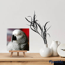 Carica l'immagine nel visualizzatore di Gallery, Diamond Painting - Uccello Bianco