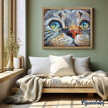 Carica l'immagine nel visualizzatore di Gallery, Diamond Painting - Muso Di Gatto