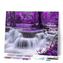 Carica l'immagine nel visualizzatore di Gallery, Diamond Painting - Cascata Viola