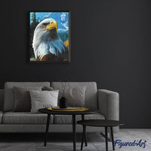 Carica l'immagine nel visualizzatore di Gallery, Diamond Painting - Aquila E Montagna
