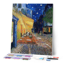 Carica l'immagine nel visualizzatore di Gallery, Diamond Painting - Van Gogh Terrazza Caffè