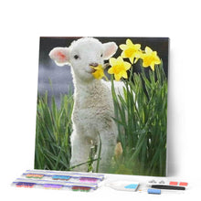 Carica l'immagine nel visualizzatore di Gallery, Diamond Painting - Pecore E Fiori