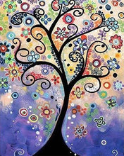 Carica l'immagine nel visualizzatore di Gallery, Diamond Painting - Disegno Con Albero Della Vita
