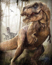Carica l'immagine nel visualizzatore di Gallery, Diamond Painting - Dinosauri Jurassic Park
