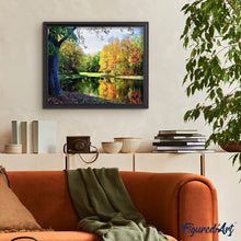 Carica l'immagine nel visualizzatore di Gallery, Diamond Painting - Vista Sullo Stagno
