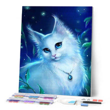 Carica l'immagine nel visualizzatore di Gallery, Diamond Painting - Gatto E Collana