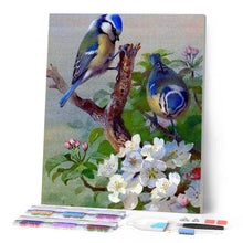 Carica l'immagine nel visualizzatore di Gallery, Diamond Painting - Cinciallegre Sul Ramo