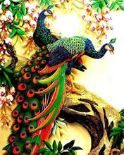 Carica l'immagine nel visualizzatore di Gallery, Diamond Painting - Pavoni Sui Rami
