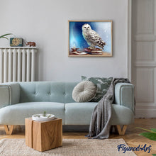 Carica l'immagine nel visualizzatore di Gallery, Diamond Painting - Gufo E Libro