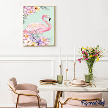 Carica l'immagine nel visualizzatore di Gallery, Diamond Painting - Fenicottero Rosa