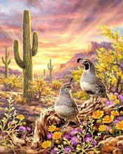 Carica l'immagine nel visualizzatore di Gallery, Diamond Painting - Cactus E Animali