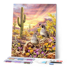 Carica l'immagine nel visualizzatore di Gallery, Diamond Painting - Cactus E Animali