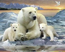Carica l'immagine nel visualizzatore di Gallery, Diamond Painting - Orsi Polari