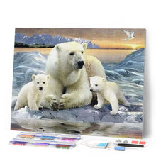 Carica l'immagine nel visualizzatore di Gallery, Diamond Painting - Orsi Polari