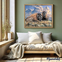 Carica l'immagine nel visualizzatore di Gallery, Diamond Painting - Bisonte