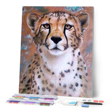 Carica l'immagine nel visualizzatore di Gallery, Diamond Painting - Muso Di Ghepardo