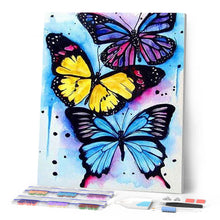 Carica l'immagine nel visualizzatore di Gallery, Diamond Painting - Farfalle