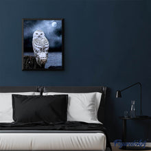 Carica l'immagine nel visualizzatore di Gallery, Diamond Painting - Gufo Bianco