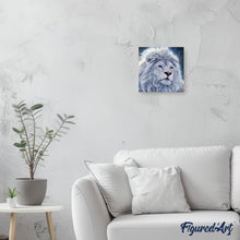 Carica l'immagine nel visualizzatore di Gallery, Diamond Painting - Leone Bianco