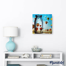 Carica l'immagine nel visualizzatore di Gallery, Diamond Painting - Mongolfiera E Vaso