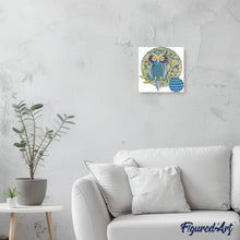 Carica l'immagine nel visualizzatore di Gallery, Diamond Painting - Gufo Con Stile